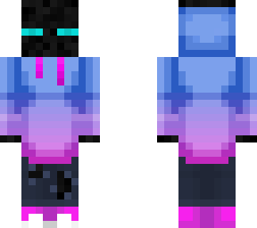 my endsona in a hoodie