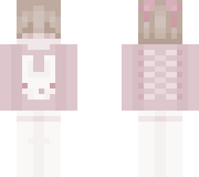 pink bunny winter boy <3