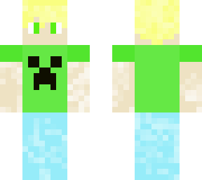 creeper gamer boy