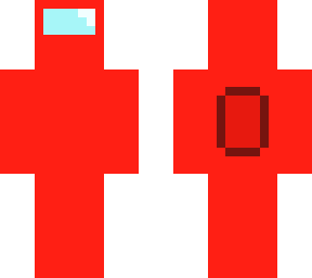 im bored so i made my first amogus skin