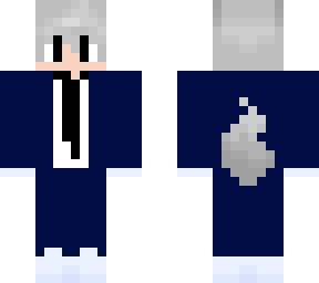 kewji dark blue suit