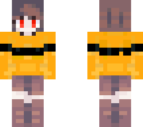 matching chara halloween skin with my asriel skin
