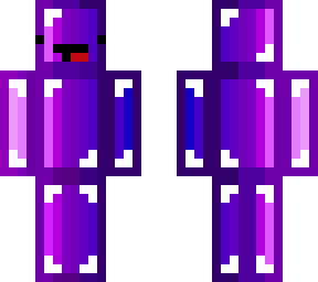 Purple Fade Skeppy | Minecraft Skin