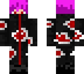 akatsuki con pelo rosado