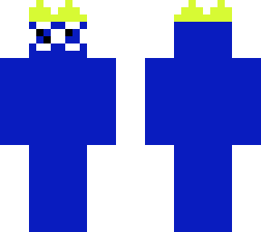 blue form rainbow friends