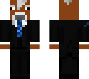 blue tie cow