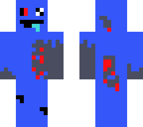 broken down blue from rainbow friends