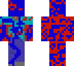 corruped steve | Minecraft Skin