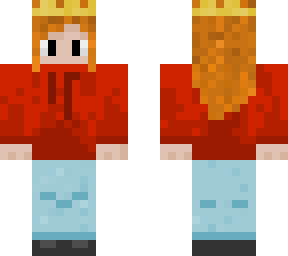 ginger with a crown
