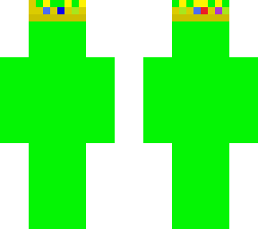 green screen dude but with technoblade's crown