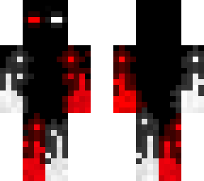 red and white shadow guy