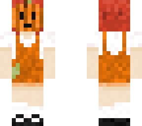 redhead pumpkin face