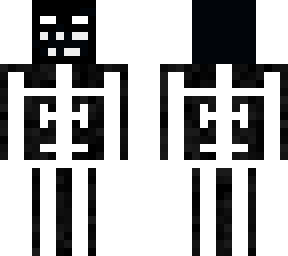 skeleton wither monster by demetrianos