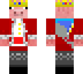 technoblade skin with sword in the back