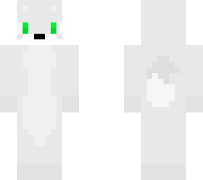 green eyes white fox 3x arms skin