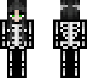 halloween skeleton girl