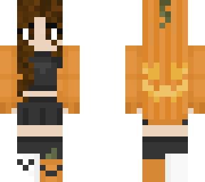jack-o-lantern girl