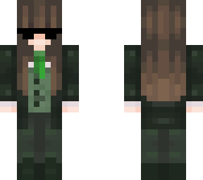 me in a spy suit b)