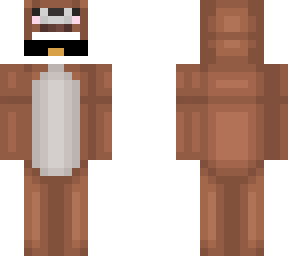 penguin in bear onesie