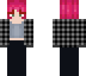 pink hair grunge