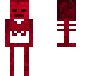 red skeleton skin