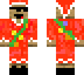 santa (christmas) wood