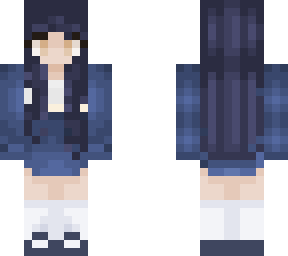 blue hair girl