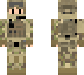 modern solider (tactical goggles up)