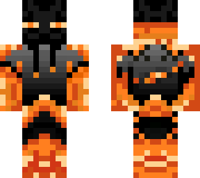 orange enderman