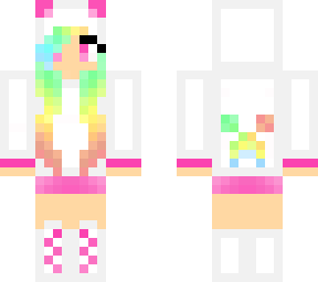 pastel creeper girl (added pink)