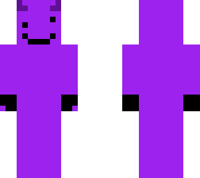 plain purple skin with fingerless gloves v 4