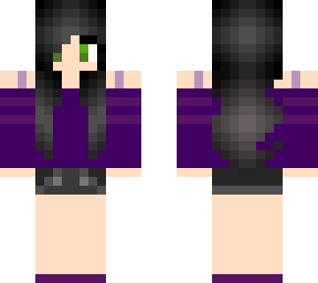purple crop-top