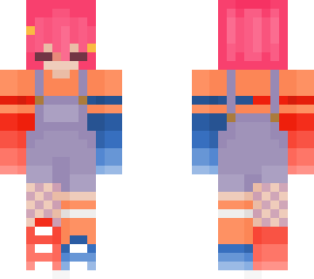 red blue and orange :)