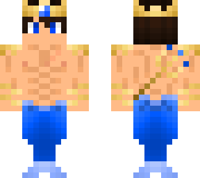 boy prince blue mermaid / chico sireno prncipe azul