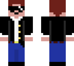 cool guy... with a skin underneath the shirt and pants
