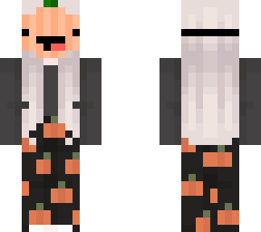cute pumpkin w/ mask