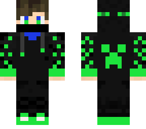green gamer boy copy | Minecraft Skin