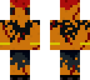 harmed night flames (halloween skin, 2022)