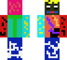 skin with headphones