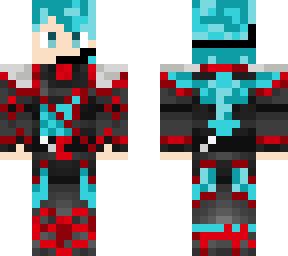 some guy with blue hair