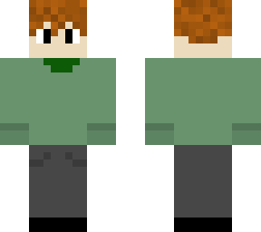 boy with green sweat