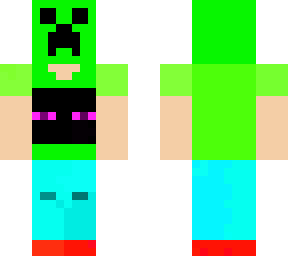 creeper cool enderman shirt