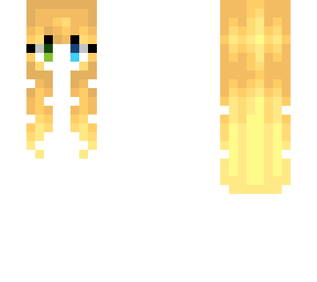 female hb - long golden blonde locks