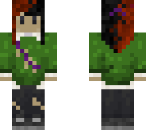 green sweater girl