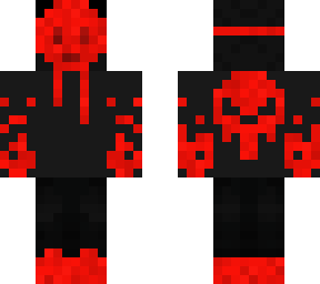 masked ender boy red