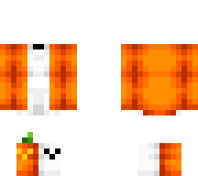 ob - pumpkin jacket w/ matching boots & ghost