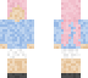 pixel girl<3 (my frist skin)