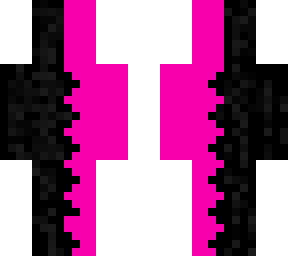 black and pink
