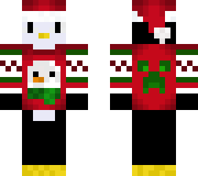 chrismas penguin
