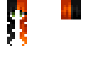 female hb - black & orange split